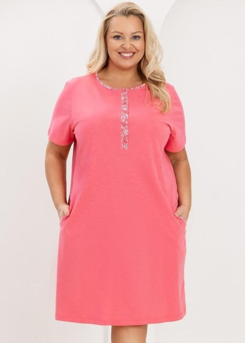 KOSZULA REGINA 177 MALINA XXL-3XL