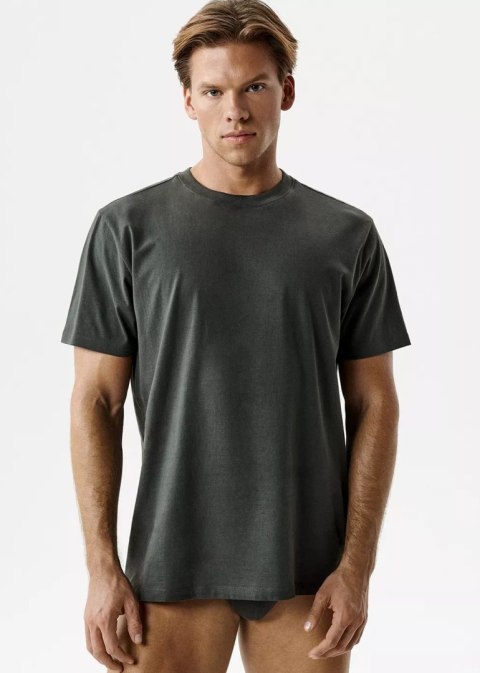 KOSZULKA ATLANTIC NMT-033 WL26 KHAKI CIEMNY