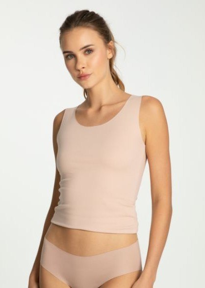 KOSZULKA JULIMEX COTTON MOOD TANK TOP BEŻ