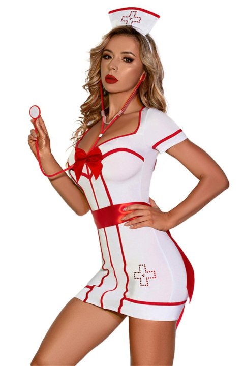 Sexy Nurse Costume - 5 Pieces pielęgniarka
