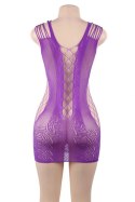 DRESS H3161 PURPLE