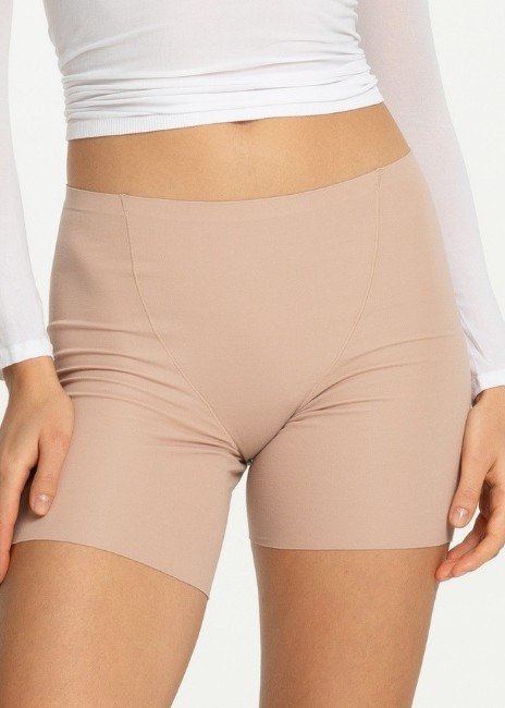 FIGI JULIMEX COTTON MOOD BERMUDA SHORTS BEŻ