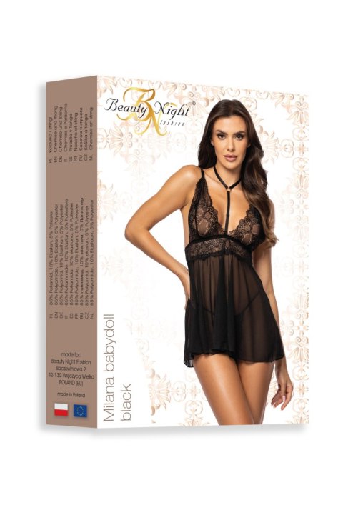 Milana babydoll black