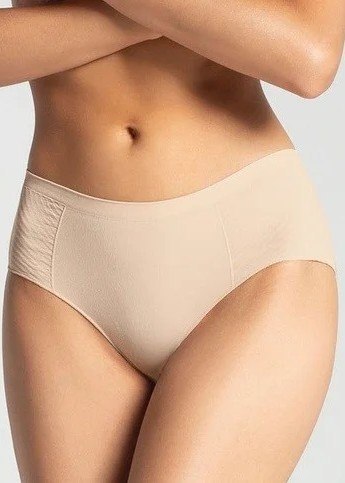 FIGI GATTA PANTY STRIPES SENSUAL SKIN L NUDE