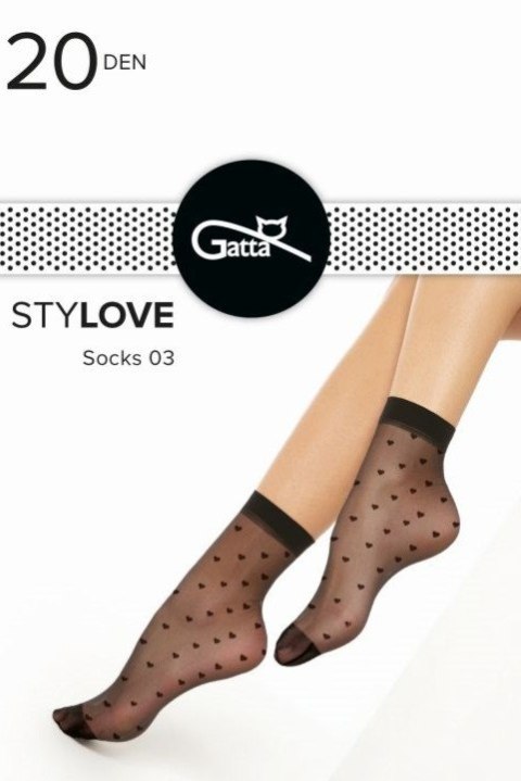 SKARPETY GATTA STYLOVE LYCRA 20 WZ 03