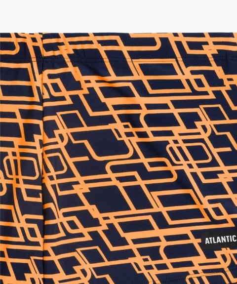 SZORTY KĄPIELOWE ATLANTIC KMS-316 WL24 GRA/POMJ