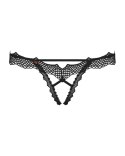 1 Bravelle stringi otwarte czarne PROMO