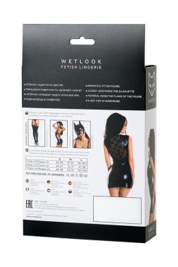 1 Wetlook black dress LULU - black PROMO