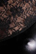 1 Wetlook black dress LULU - black PROMO