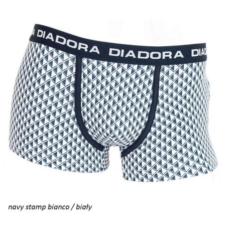 SZORTY DIADORA 5840 NAVY/STAMP BIANCO