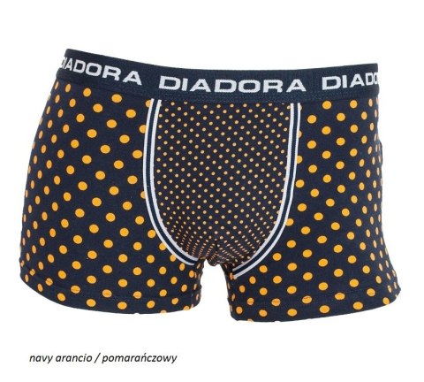 SZORTY DIADORA 5842 NAVY/ARANCIO
