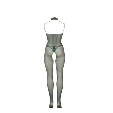 Fishnet and Lace Bodystocking - Size