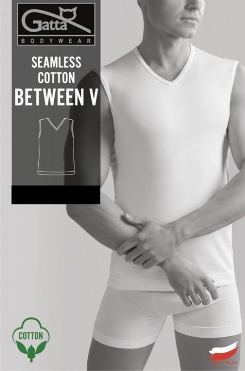 KOSZULKA GATTA BETWEEN V SEAMLESS COTTON BIA