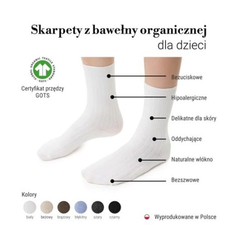 1 SKARPETY STEVEN 187 DZIECIĘCE GŁADKIE PROMO