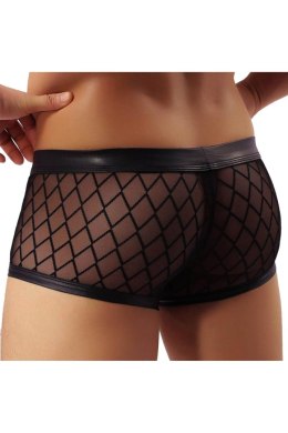 MEN - BOXERS MP056 BLACK (Size: S)