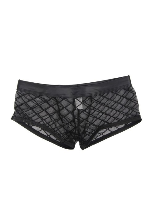 MEN - BOXERS MP056 BLACK (Size: S)