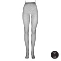 Panty with fishnet structure.