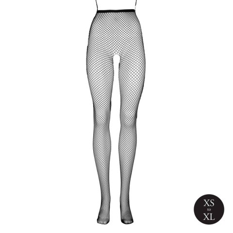 Panty with fishnet structure.