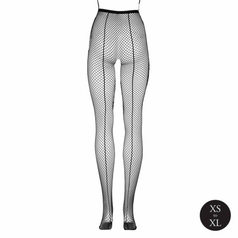 Panty with fishnet structure.
