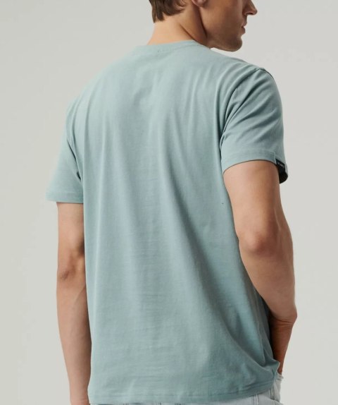 KOSZULKA ATLANTIC NMT-033 WL25 NIEBIESKI