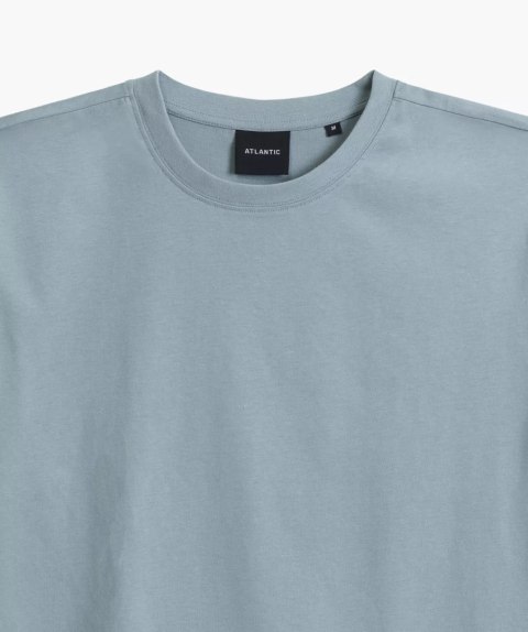 KOSZULKA ATLANTIC NMT-033 WL25 NIEBIESKI