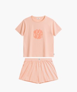 PIŻAMA ATLANTIC NLP-487 WL25 BRZOSKWINIOWY