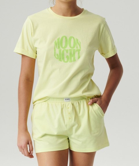 PIŻAMA ATLANTIC NLP-487 WL25 LIMONKOWY