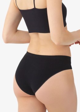 1 FIGI GATTA SEAMLESS COTTON BIKINI BLACK 1 szt. PROMO