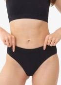1 FIGI GATTA SEAMLESS COTTON BIKINI BLACK 1 szt. PROMO