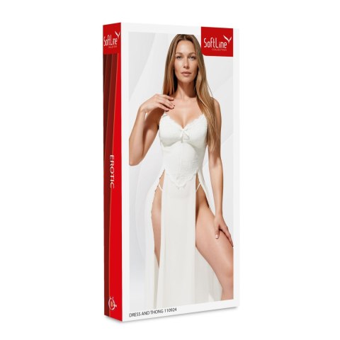 Dress and thong 110924 white