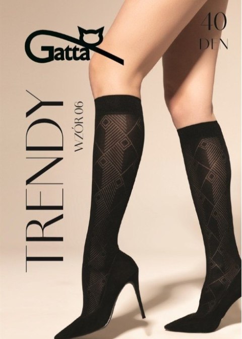 PODKOLANÓWKI GATTA TRENDYLINE KNEE SOCKS 40 WZ 06