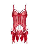 Gifty Red gorset i stringi