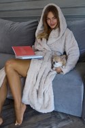 Szlafrok L&L Damski 2635 Fibi Dł Angora