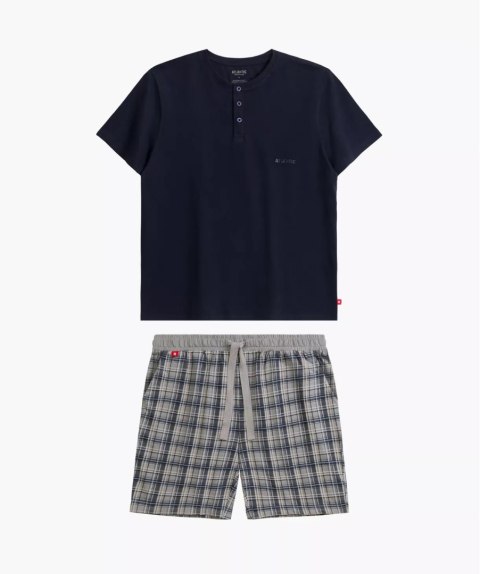 PIŻAMA ATLANTIC NMP-380 WL25 GRA/SZA