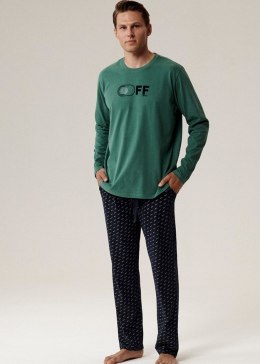 PIŻAMA ATLANTIC NMP-390 JZ25 ZIE/GRA