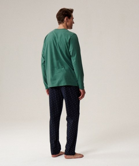 PIŻAMA ATLANTIC NMP-390 JZ25 ZIE/GRA