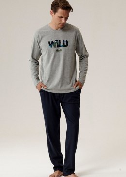 PIŻAMA ATLANTIC NMP-392 JZ25 SZM/GRA