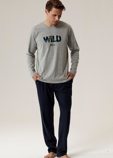 PIŻAMA ATLANTIC NMP-392 JZ25 SZM/GRA