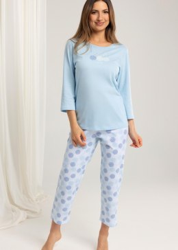 PIŻAMA REGINA DAMSKA 702 NIEBIESKI