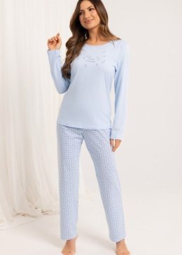 PIŻAMA REGINA DAMSKA 708 NIEBIESKI XXL-3XL