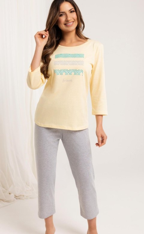 PIŻAMA REGINA DAMSKA 709 ŻÓŁTY