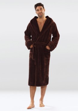 Podomka 130 Męska z kapturem PUCH CZEKOLADA