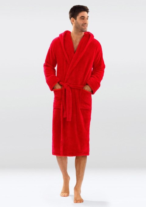 Podomka 130 Męska z kapturem PUCH CZERWONY