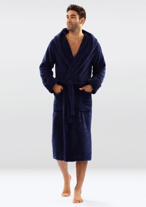 Podomka 130 Męska z kapturem PUCH GRANAT