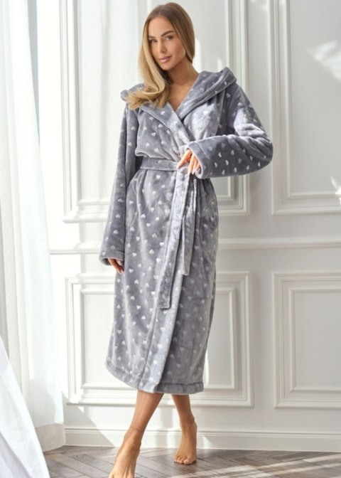 SZLAFROK L&L DAMSKI 2551 AMIRA SZARY