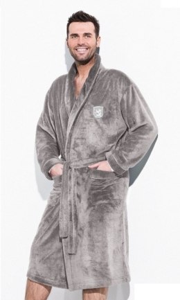 SZLAFROK L&L MĘSKI BORYS SZARY